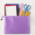 thumbnail image 6 of Aspire Waterproof Zipper File Bags, Oxford Office Filing Documents Storage Folder, Cosmetics Travel Accessories Pouch-Orange-B4, 6 of 7