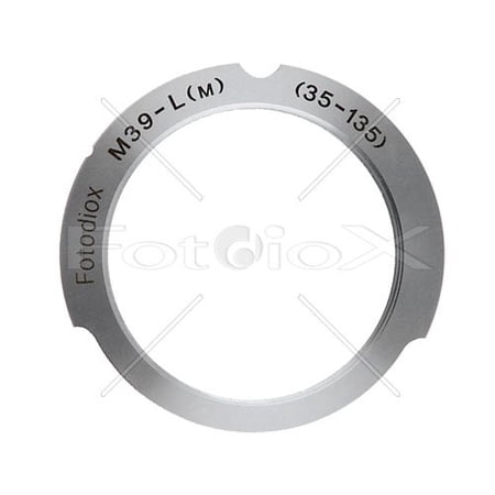UPC: 0812759014722 | Fotodiox Lens Mount Adapter – M39/L39 Screw Mount SLR Lens to Leica M Mount Rangefinder Camera Body with 35mm/135mm Frame Line