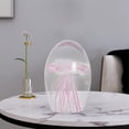 thumbnail image 5 of Sea Animal Ornament Handmade Art Statue Elegant Coastal Display Stand Figurine Ornament for Desk Home Desktop, 5 of 9