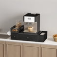 thumbnail image 6 of Homeiju Coffee Pod Drawers - K Cup Organizer, Nespresso Pods Holder with Mug Rack, Coffee Holder for Countertop, 52 Capacity Pods, Suitable for Kitchens, Offices and Coffee Bars(Black), 6 of 9