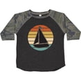 thumbnail image 3 of Inktastic Sailboat Vintage Nautical Sailing Boys or Girls Toddler T-Shirt, 3 of 5