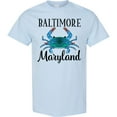 thumbnail image 3 of Inktastic Baltimore Maryland Vacation Blue Crab T-Shirt, 3 of 5