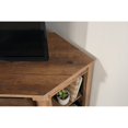 Sauder Palladia Corner TV Stand for TVs up to 60", Vintage Oak Finish