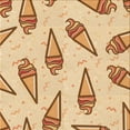 thumbnail image 1 of Ahgly Company Machine Washable Indoor Square Transitional Khaki Gold Area Rugs, 5' Square, 1 of 7