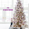 thumbnail image 4 of 30 Pack Christmas Tree Berry Stem, Decorative Bead Sticks, Glittery Twigs, Picks, Branches for Christmas Tree, Small Vase, Holiday, Wedding, Party (17 Inches, Purple), 4 of 8
