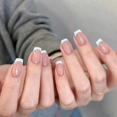 thumbnail image 1 of Pegatinas para uñas con bordado de mariposas y diamantes de imitación, hechas a mano, venta al por mayor, parches para uñas de celebridades populares en Internet, gel gelatinoso, 1 of 4