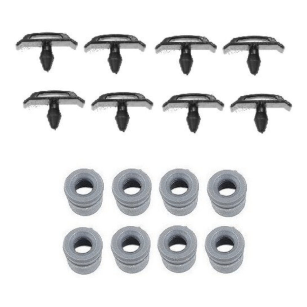 For MercedesBenz Rocker Panel Moulding CLIPS Male+Female x16 Retainer