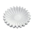 thumbnail image 4 of Versatile And Long Lasting Fluted Ruffle Decorative Bowl Scalloped Bowl Resin Flower Bowl Sculpture Desktop Jewelry NEW Arrival, 4 of 7