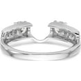 thumbnail image 6 of 14K White Gold Diamond Wrap (Size 7) Made In India rm3068b-058-waa, 6 of 6