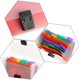 thumbnail image 5 of 4 Pack Mini Document File A6 7.1 X 4.45 X 1.1 Inch Rainbow Expanding Folder 13 Pocket File Organizer, 5 of 5