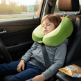 thumbnail image 2 of Cute Animal Nap Pillow - Avocado, 2 of 5