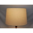 thumbnail image 4 of Mestar White Fabric Hardback Drum Lampshade (Spider) 12x14x10, 4 of 5