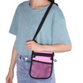 thumbnail image 3 of Riñonera de enfermera, bolsa de bolsillo para enfermera, riñonera, bolso de hombro, accesorios portátiles para enfermera, color rosa, 3 of 7