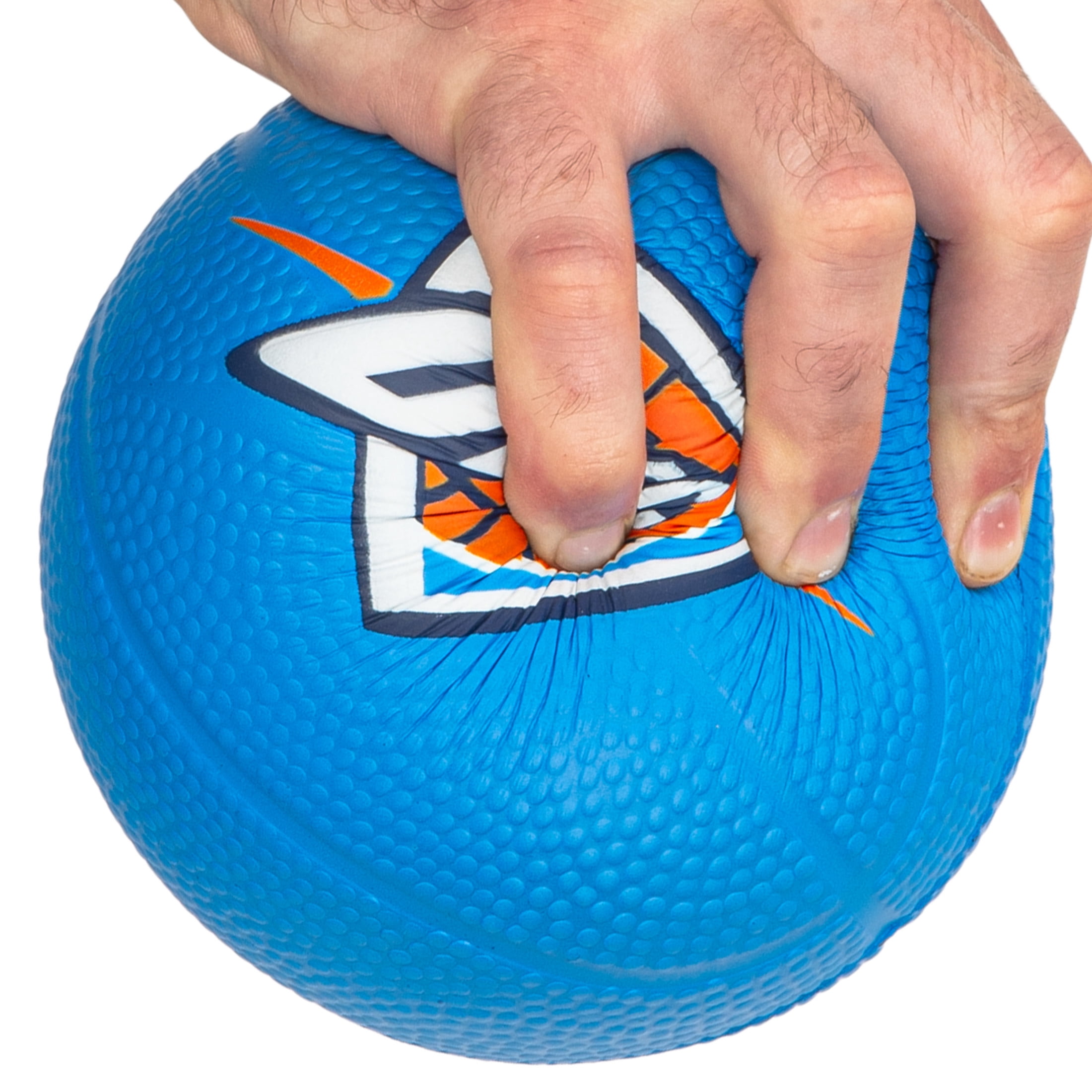 Franklin Sports NBA Oklahoma City Thunder Mini Foam Basketball - Kids 5.5" Inch Toy Basketball for Over the Door + Mini Indoor Basketball Hoops - NBA Fan Shop Soft Foam Indoor Kids Basketballs