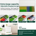 thumbnail image 2 of 4 Drawer Lateral File Cabinet with Lock, Steel Office Filing Cabinet, Heavy Duty Large Filing Storage Cabinet, Steel Wide File Cabinet for Legal/A4/F4, Require Assembly, White, 2 of 8