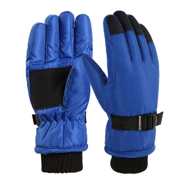 Guantes de esquí Honeeladyy para niños, cálidos y resistentes al viento, para la nieve, para niños de 3 a 10 años.