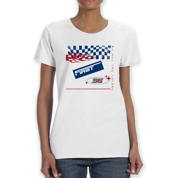 First 96 Shaped T-Shirt Women -Image by Shutterstock, Female Medium