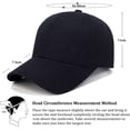 thumbnail image 3 of Gorras de Béisbol para Hombre - Mujer Sombrero Casquillo de Tenis Hip Hop Baseball Algodón Cap Trucker Camionero, Unisex Adulto, Ajustable, 3 of 4