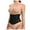 Black, variant on Youmylove Women's Short Torso Waist Trainers Cincher Corset Breathable Lightweight Corset Shapewear Waist Trainer for Women Shaping Underwear