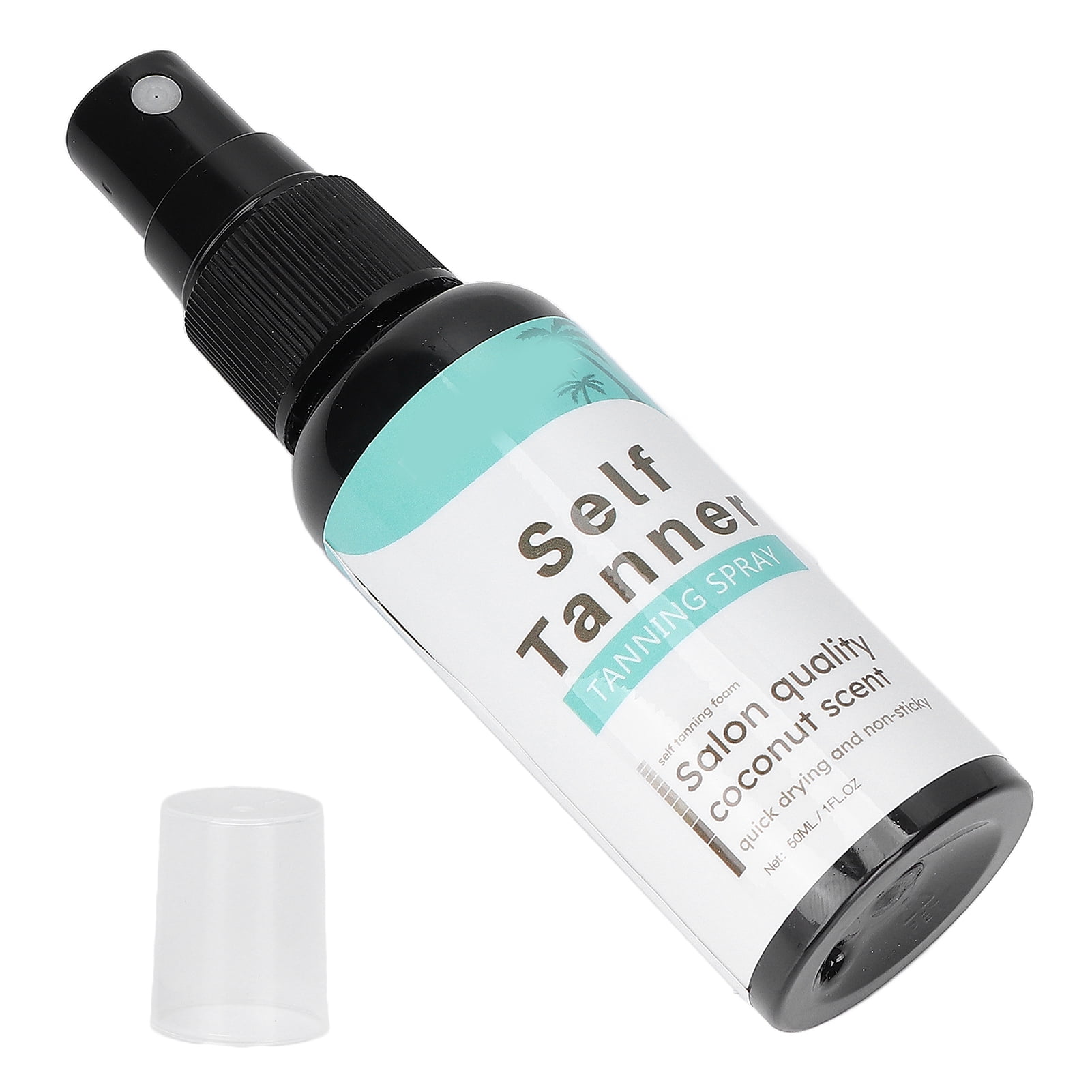 Self Tanning Spray, Body Tanning Spray Even Skin Color Tanning Quickly 50ml Natural Brown Skin  For Home Use For Men Women