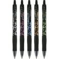 thumbnail image 4 of Pilot G2 Fashion Retractable Gel Ink Pens, Fine Point, Assorted Barrels, Black Ink, 5 Count, 4 of 9