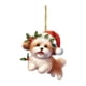 thumbnail image 2 of 1 Adorno Navideño para Árbol de Navidad, Acrílico, Colgante para Árbol de Navidad, Fiestas, Coche, Decoración Del Hogar., 2 of 7