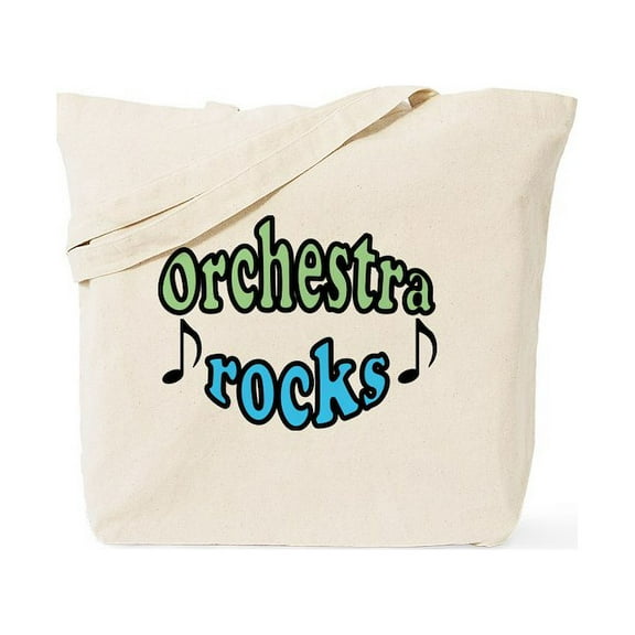 CafePress - Orchestra Rocks Tote Bag - Unisex Canvas Tote Bag, Beige, 1-Piece