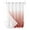 Red, variant on No Hook Cloth Fabric Shower Curtain with Snap in Liner, Sage Green Waterproof Shower Curtains Set with See Through Top Window, Ombre Gradient Striped Minimalist Texture Bath Curtains Shower 36"x78"