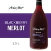 Arbor Mist Blackberry Merlot Sweet Red Fruit Wine, New York, 1.5L Glass Bottle