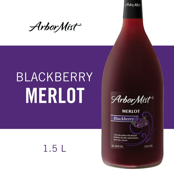 Arbor Mist Blackberry Merlot Fruit Wine 15 L Bottle - Walmartcom Arbor Mist Blackberry Merlot Fruit Wine 15 L Bottle - Walmartcom