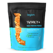 Legion Athletics Whey+ Whey Protein Isolate Powder, Chocolate Hazelnut, 22g Protein, 30 Servings, Naturally Sweetened, No Added Sugar