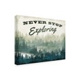 thumbnail image 2 of Michael Mullan 'Never Stop Exploring' Canvas Art, 2 of 3