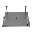 thumbnail image 4 of ALFI brand RAIN24S-BSS 24" Square Brushed Solid Stainless Steel Ultra Thin Rain Shower Head, 4 of 6