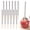 Silver, variant on Bling Candy Apple Sticks and Bags Kits, Caramel Apple Wooden Skewers,Candy Apple Sticks,Food Bamboo Decorative Sticks for Rice Krispie Treats Cookie Cake Pops Corn Dogs