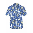 thumbnail image 3 of Camisa hawaiana de gran oferta de verano para hombre, camisas de playa con estampado divertido de hojas de surf en 3D para hombre, blusa genial de gran tamaño, ropa de calle, 3 of 5