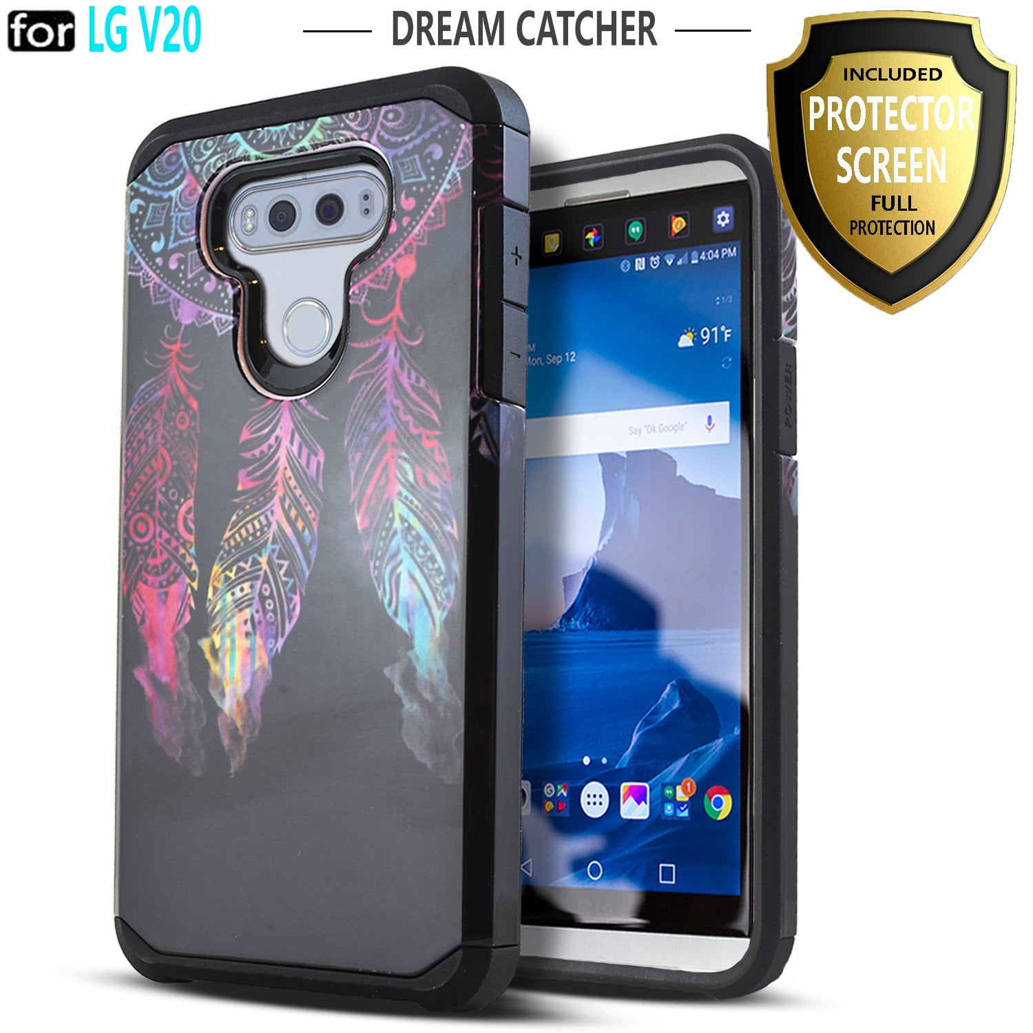 LG V20 Case, With [Premium Screen Protector Included], Drop