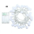 thumbnail image 2 of LED String Lights, Warm White Ball Fairy Lights, Waterproof Decorative Starry Lights for Bedroom Patio Parties, Battery Powered, 2 of 8