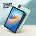 thumbnail image 3 of Android 14 Tablet 10 inch Tablets 8GB（4G+4G）RAM 128GB ROM, A523 8-Core CPU,Dual Camera,8000mAh Battery, 3 of 9