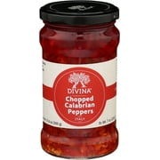 Divina Chopped Calabrian Peppers, 10.6 Ounce -- 6 per case.