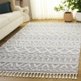 thumbnail image 2 of SAFAVIEH Trends Hermite Geometric Area Rug, Grey/Ivory, 4' x 6', 2 of 10