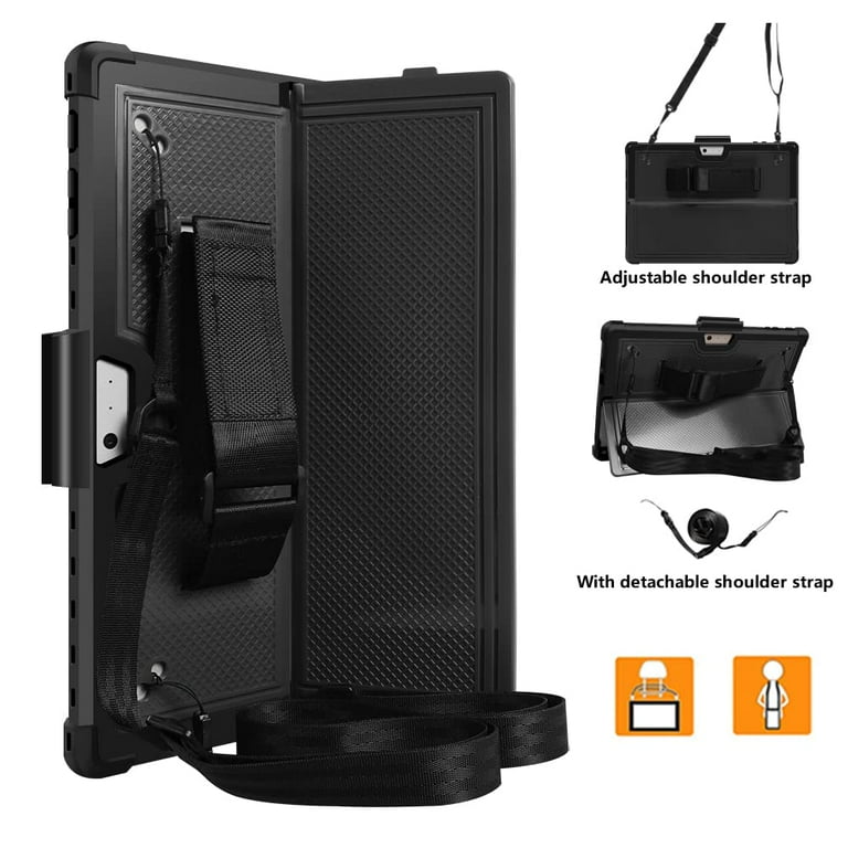 SOATUTO Heavy Duty Case for Surface Pro 7 Plus/7/6, Hard SOATUTO Heavy Duty Case for Surface Pro 7 Plus/7/6, Hard