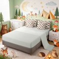 thumbnail image 5 of Erosebridal Elephant Twin Bedding for Boys Girls, Boho Paisley Bedding Comforter Set, Gray Reversible 7 Pieces, 5 of 6