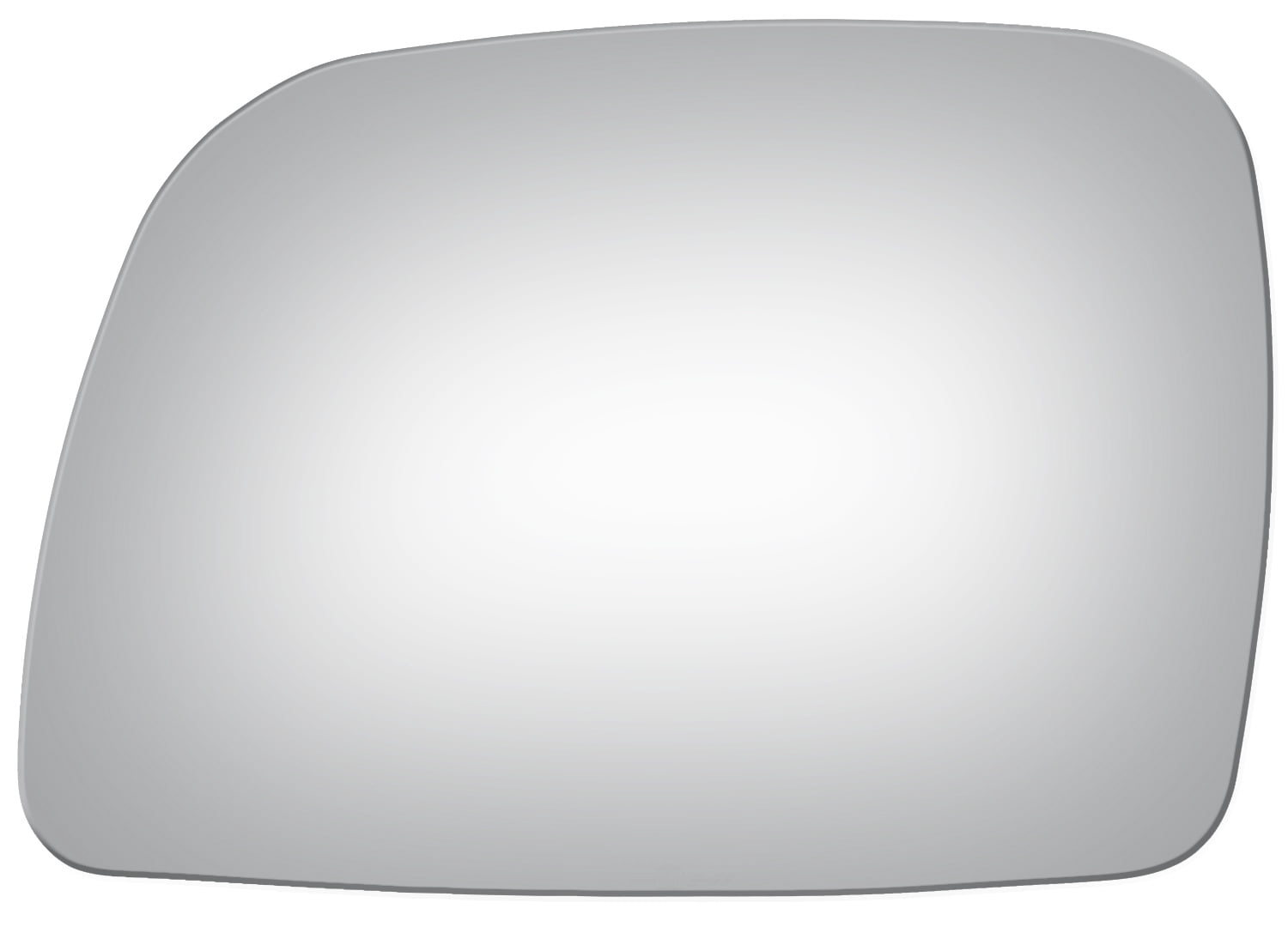 Burco Side View Mirror Replacement Glass - Clear Glass - 2859