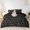 Black, variant on Erosebridal Kids Leopard Printed Twin Bedding, Blue Cheetah Print Duvet Cover Set, Grey Reverisble, 1 Duvet Cover and 1 Pillowcase (No Comforter)