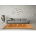 thumbnail image 3 of Ahgly Company Indoor Rectangle Oriental Orange Industrial Area Rugs, 8' x 10', 3 of 4