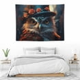 thumbnail image 3 of JRXY  Boho Owl Tapestry Watercolor Woodland Nursery Isolated Cute Bohemian Animal Baby Owl Home Decor Tapestry Wall Hanging for Bedroom Living Room Dorm 40x30in, 3 of 7