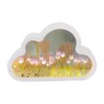 thumbnail image 2 of Lámpara de noche con espejo de tulipán, decoración elegante, adorno de lámpara de mesa, luz nocturna para oficina, escritorio, decoración de fiesta, Violeta, 2 of 10
