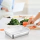 thumbnail image 3 of Caja De Preparación De Acero Inoxidable, Recipiente Rectangular Para Alimentos, Apto Para Refrigerador Y Horno, Tapa Transparente Para Mantener La Frescura, 3 of 7
