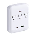 thumbnail image 2 of shyuyusa Widened Multi Function Socket Adapter, Overload Protection Power Strip for Office Household and Travel, Multi Device Plug In and Daily Power Distribution, 2 of 6