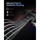 thumbnail image 5 of Guitarra inteligente Enya CYBER-G con cuerdas de silicona de 24 tonos, color negro, 5 of 9